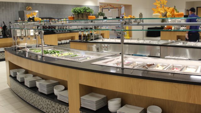 Dining Hall Service Area