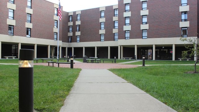 Curtis Hall Courtyard